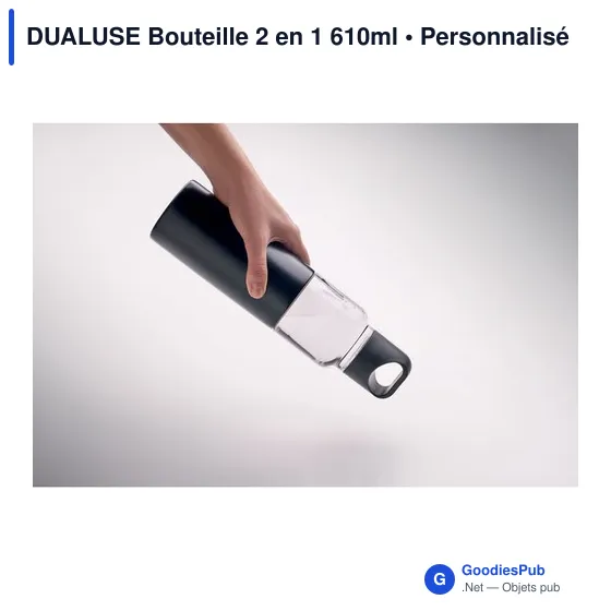 Bouteille 2 en 1 personnalisable DUALUSE avec logo - Image 11