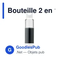 Bouteille 2 en 1 personnalisable DUALUSE avec logo - Miniature 8