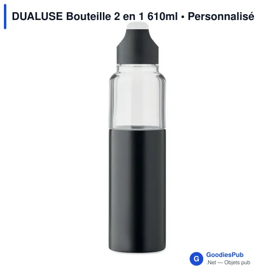 Bouteille 2 en 1 personnalisable DUALUSE avec logo - Image 9