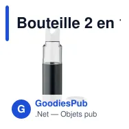 Bouteille 2 en 1 personnalisable DUALUSE avec logo - Miniature 10
