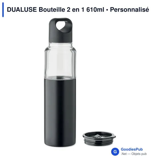 Bouteille 2 en 1 personnalisable DUALUSE avec logo - Image 10