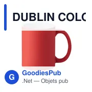 DUBLIN COLOUR Mug en céramique mate 300 ml - Miniature 1