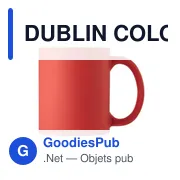 DUBLIN COLOUR Mug en céramique mate 300 ml - Miniature 2