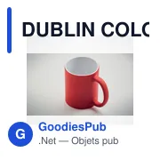 DUBLIN COLOUR Mug en céramique mate 300 ml - Miniature 4