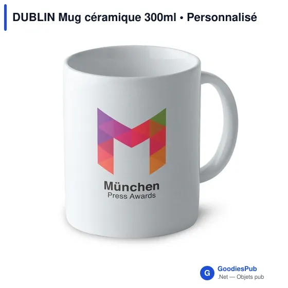DUBLIN Mug céramique 300ml - Image 2