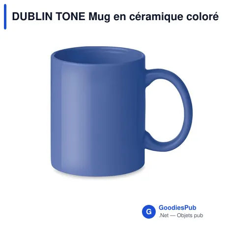 DUBLIN TONE Mug en céramique coloré 300 ml