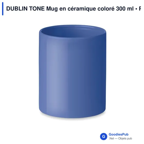 DUBLIN TONE Mug en céramique coloré 300 ml - Image 2