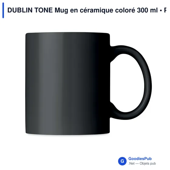 DUBLIN TONE Mug en céramique coloré 300 ml - Image 6