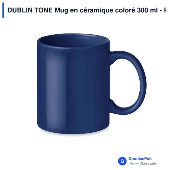 DUBLIN TONE Mug en céramique coloré 300 ml - Image 7