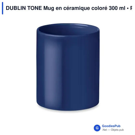 DUBLIN TONE Mug en céramique coloré 300 ml - Image 8