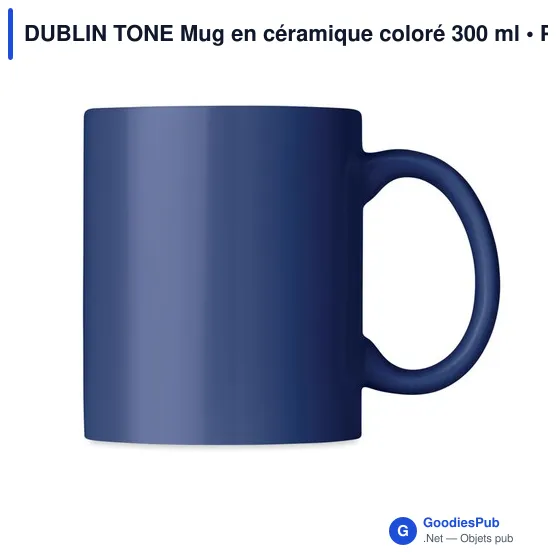 DUBLIN TONE Mug en céramique coloré 300 ml - Image 9