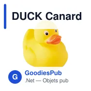 DUCK Canard en PVC. - Miniature 2