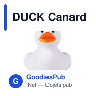 DUCK Canard en PVC. - Miniature 5