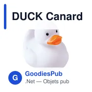 DUCK Canard en PVC. - Miniature 6