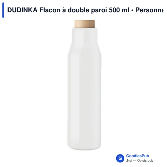 DUDINKA Flacon à double paroi 500 ml - Image 12