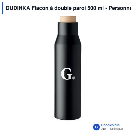DUDINKA Flacon à double paroi 500 ml - Image 3