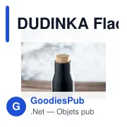 DUDINKA Flacon à double paroi 500 ml - Miniature 4