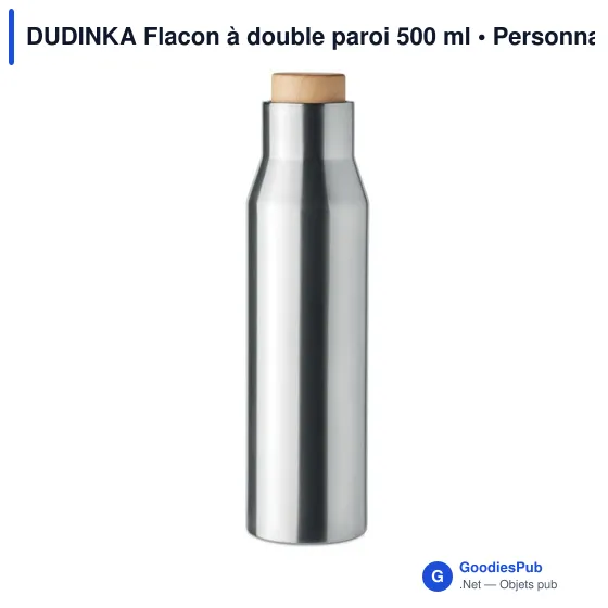 DUDINKA Flacon à double paroi 500 ml - Image 7