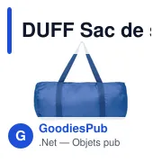 DUFF Sac de sport 190T RPET 20L - Miniature 3