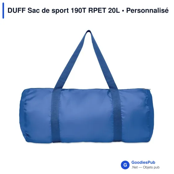 DUFF Sac de sport 190T RPET 20L - Image 3
