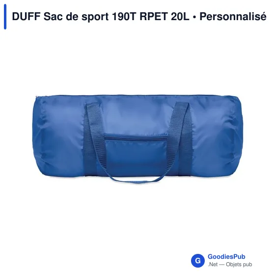 DUFF Sac de sport 190T RPET 20L - Image 4