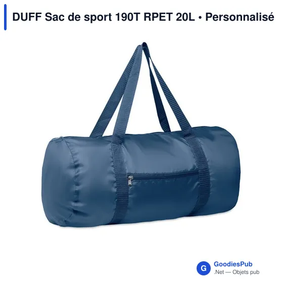 DUFF Sac de sport 190T RPET 20L - Image 6