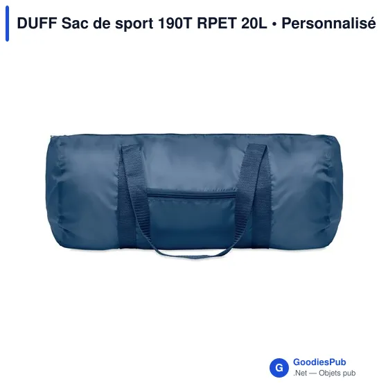 DUFF Sac de sport 190T RPET 20L - Image 9