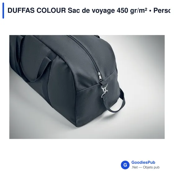 DUFFAS COLOUR Sac de voyage 450 gr/m² - Image 12