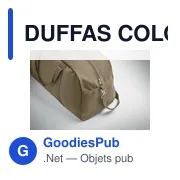 DUFFAS COLOUR Sac de voyage 450 gr/m² - Miniature 6