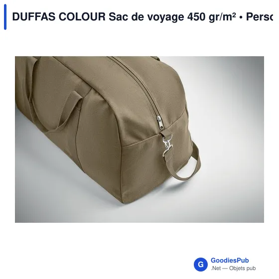 DUFFAS COLOUR Sac de voyage 450 gr/m² - Image 6