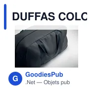 DUFFAS COLOUR Sac de voyage 450 gr/m² - Miniature 10