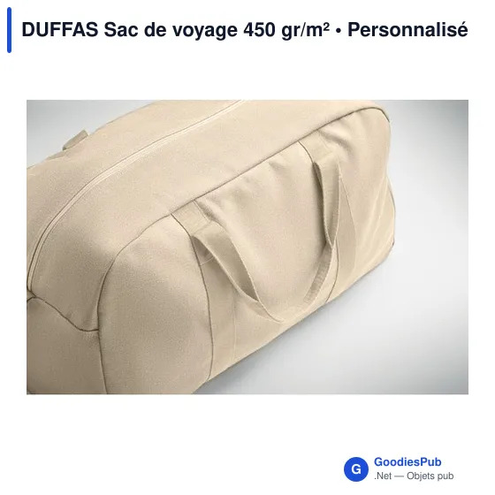 DUFFAS Sac de voyage 450 gr/m² - Image 4
