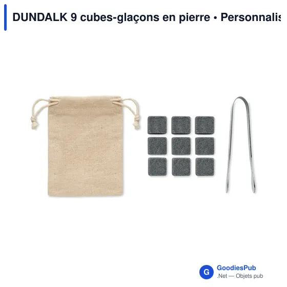 DUNDALK Set whisky avec boîte bambou - Image 2