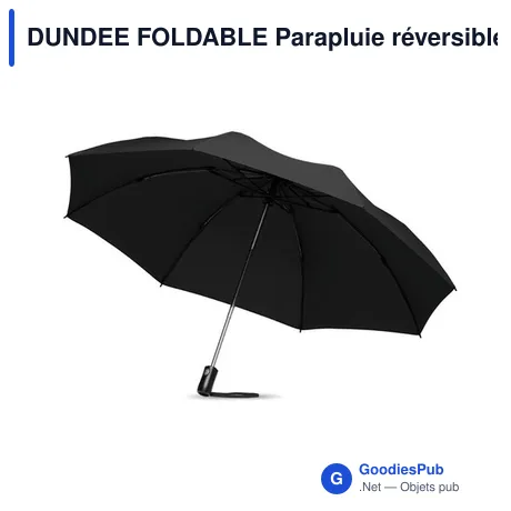 DUNDEE FOLDABLE Parapluie réversible pliable
