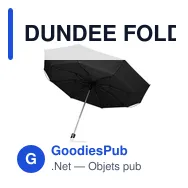 DUNDEE FOLDABLE Parapluie réversible pliable - Miniature 4