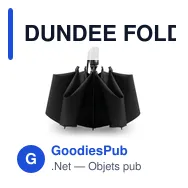 DUNDEE FOLDABLE Parapluie réversible pliable - Miniature 5