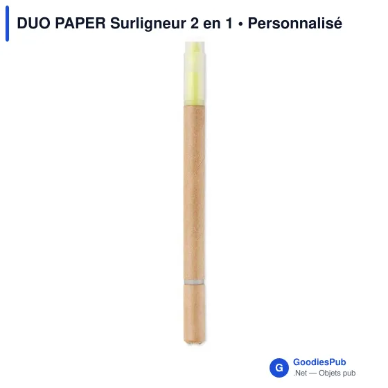 DUO PAPER Surligneur 2 en 1 - Image 2