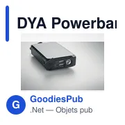 DYA Powerbank solaire à dynamo 8000 - Miniature 5