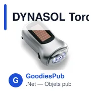DYNASOL Torche solaire et à dynamo - Miniature 2