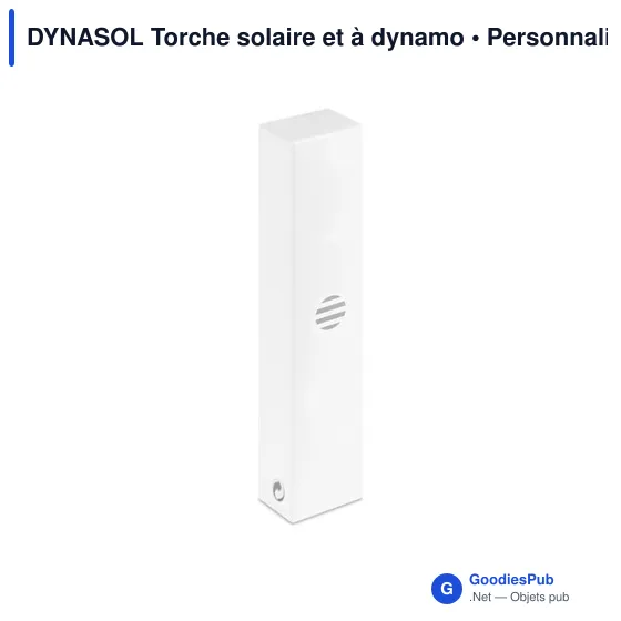 DYNASOL Torche solaire et à dynamo - Image 3