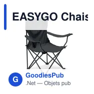 EASYGO Chaise de plage - Miniature 1