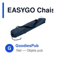 EASYGO Chaise de plage - Miniature 12