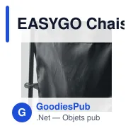 EASYGO Chaise de plage - Miniature 5