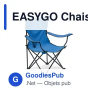 EASYGO Chaise de plage - Miniature 6