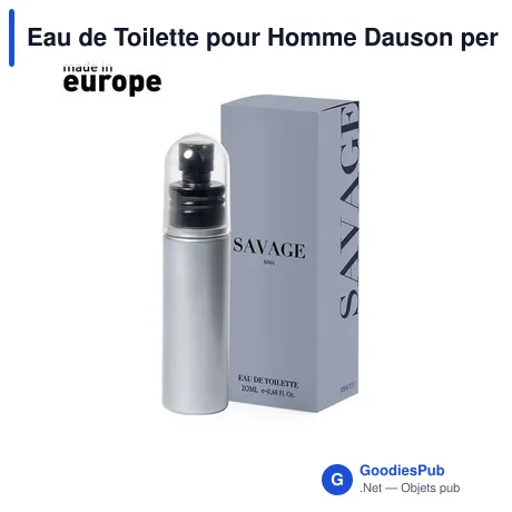 Eau de Toilette pour Homme Dauson personnalisable avec logo