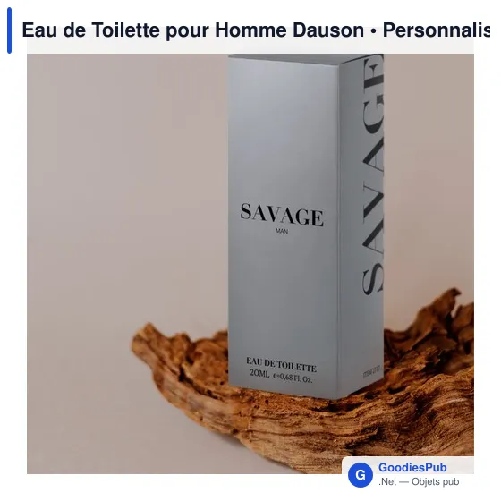 Eau de Toilette pour Homme Dauson personnalisable avec logo - Image 4