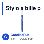 Stylo à bille personnalisable en aluminium avec logo - Ebony Matt - Miniature 7