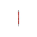 Variante orange - Stylo à bille personnalisable en aluminium avec logo - Ebony Matt