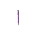 Variante mauve - Stylo à bille personnalisable en aluminium avec logo - Ebony Matt