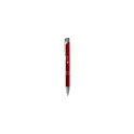 Variante rouge - Stylo à bille personnalisable en aluminium avec logo - Ebony Matt